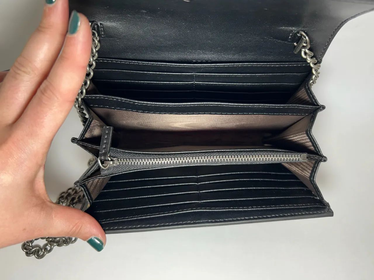 Bolsa Gucci preta média  - Foto 5