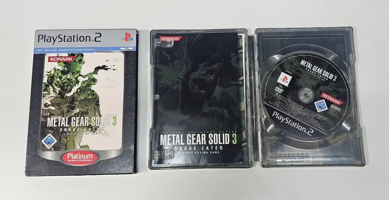 Metal gear solid 3 snake eater steelbook - Jogos de Vídeo Game