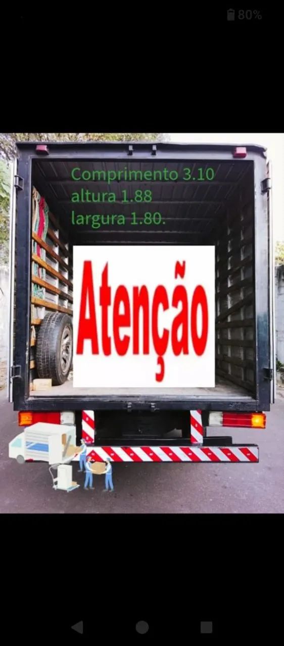 Frete e pequenas mudanças 