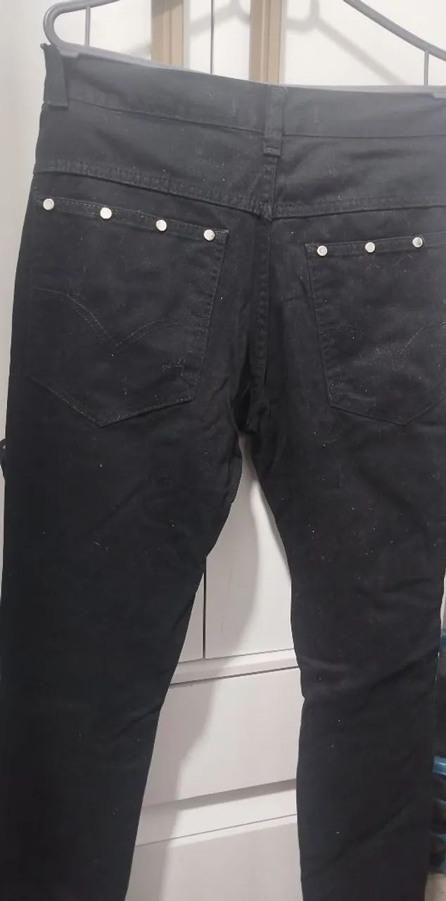 Calça Sarja Preta - Foto 5