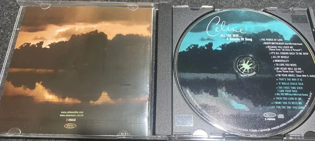 CD Celine Dion - All The Way - Foto 3