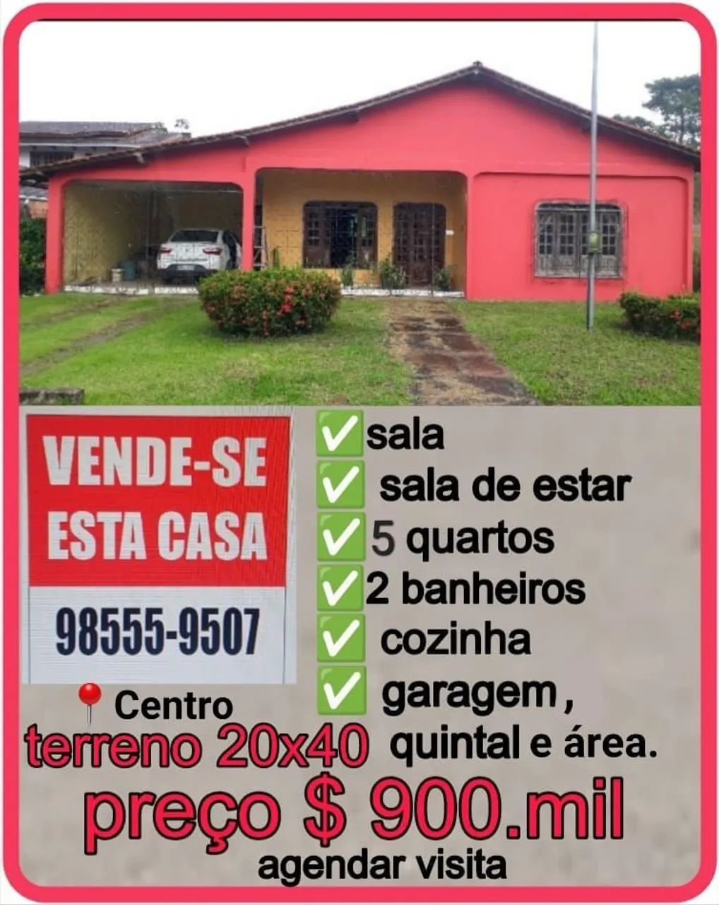 Vende casa em Igarapé açu