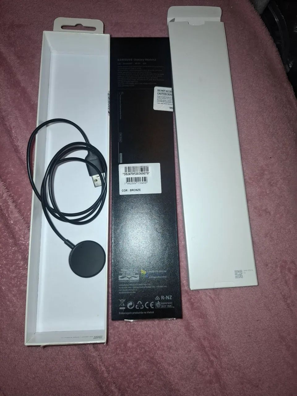 Relógio smartwatch Samsung watch 3 na caixa - Foto 3