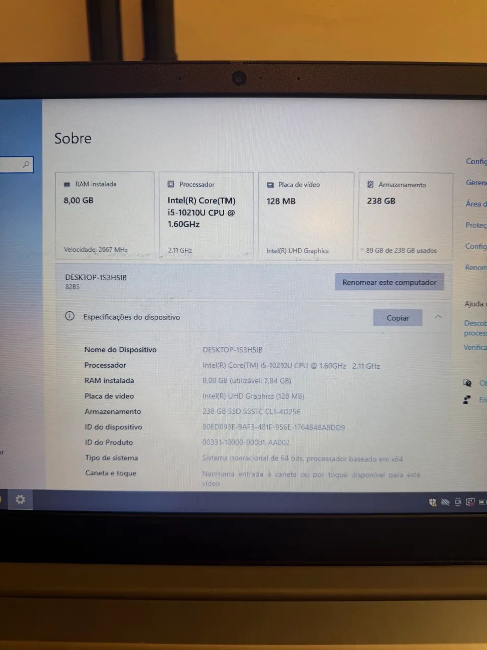 Notebook Lenovo I5 - Foto 2