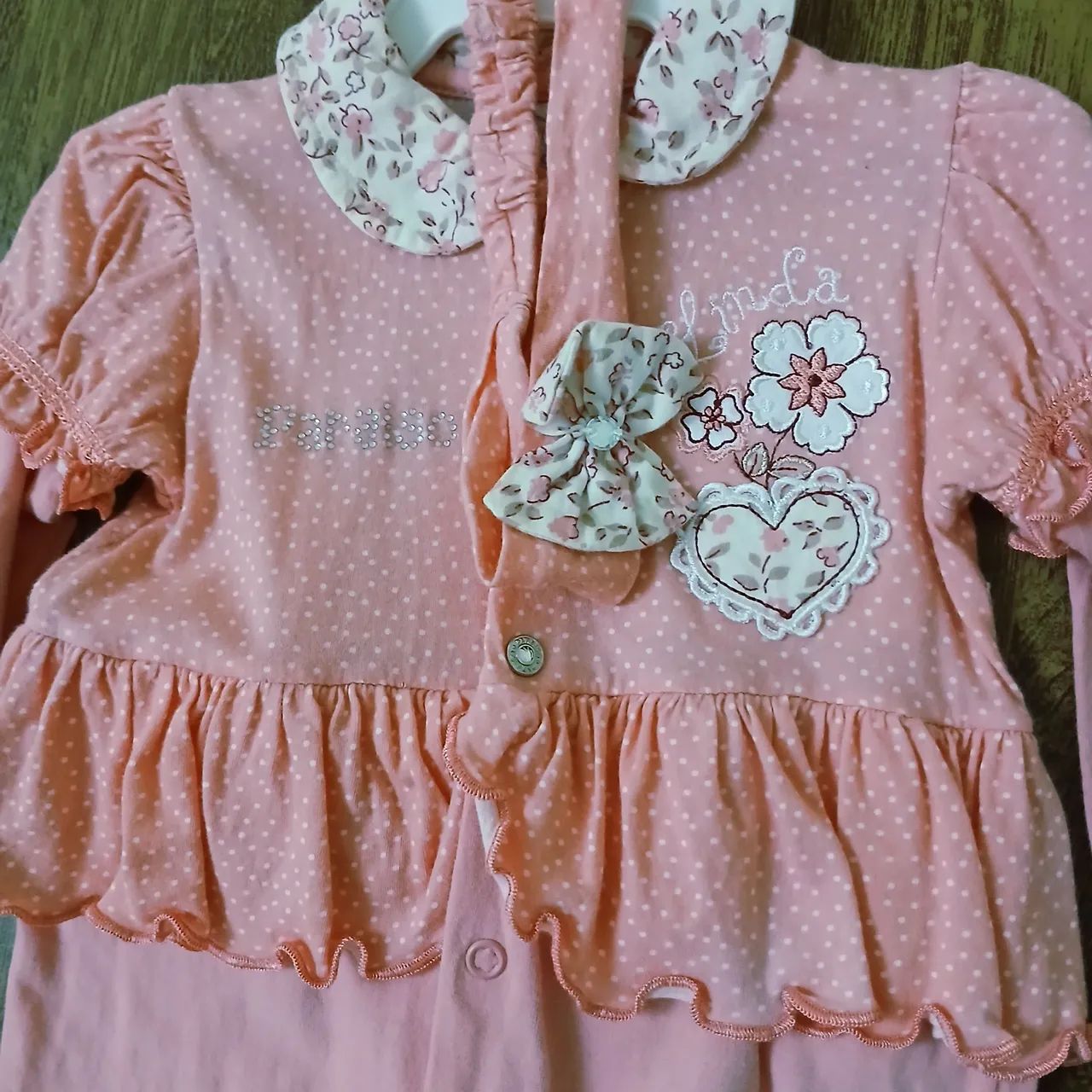 Macacão baby  menina 