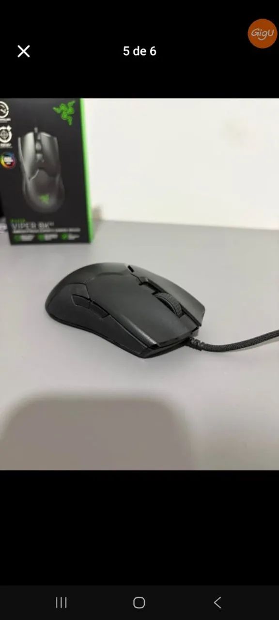 Mause razer viper 8khz original - Foto 4