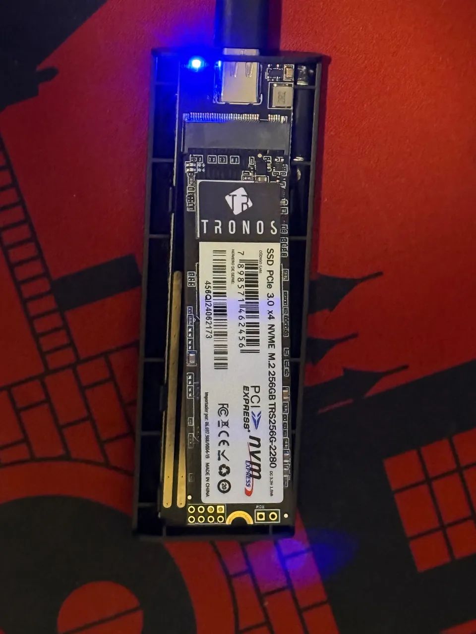 NVME 256gb TRONOS