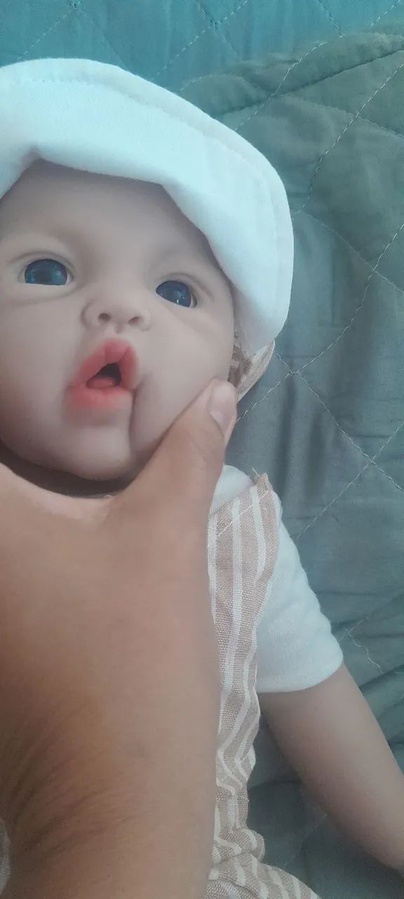 Bebê reborn silicone sólido  - Foto 4