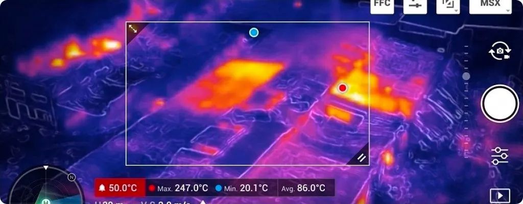 TERMOGRAFIA AÉREA COM DRONE ? TECNOLOGIA QUE ENXERGA O INVISÍVEL! - Foto 4