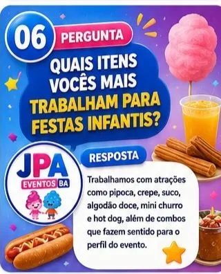 Sabor que traz diversão crepe SUS