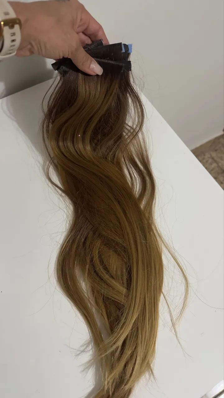 Aplique cabelo brasileiro  - Foto 2