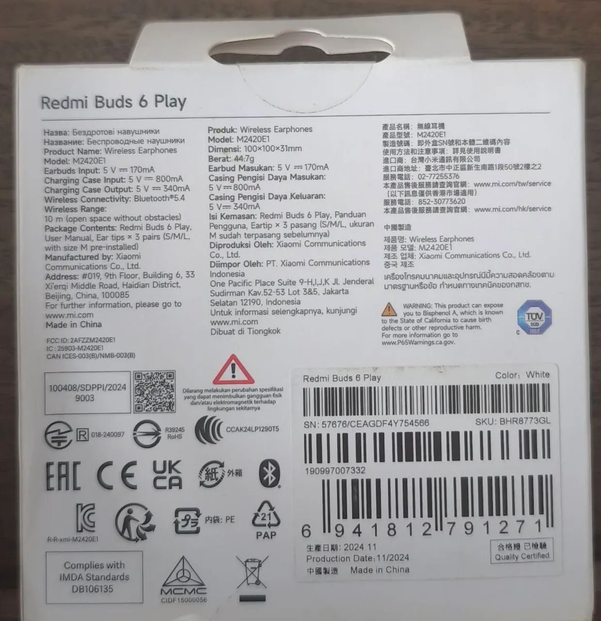 Redmi Buds 6 Play  - Foto 2