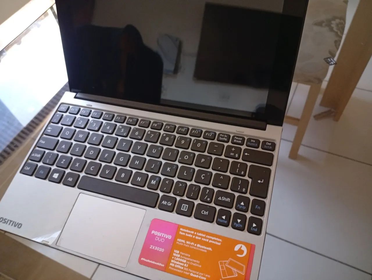 Positivo Duo ZX3020 / ZX3015 Com Defeito - Sem Carregador