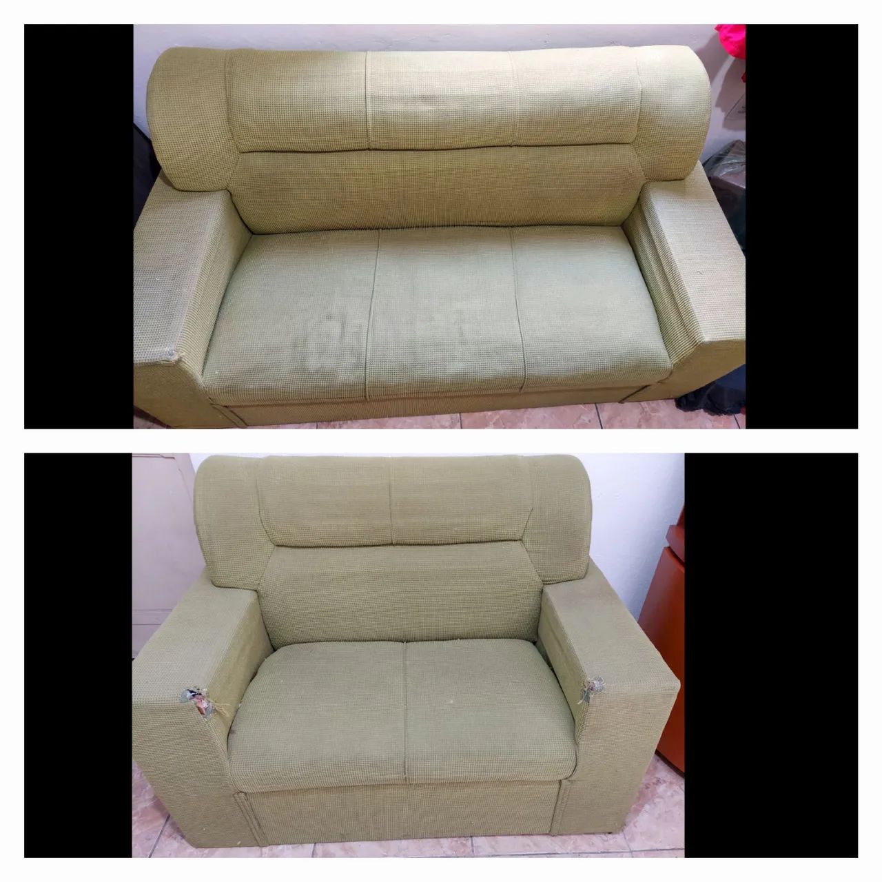 Conjunto de dois sofás de 2 e 3 lugares. - Foto 2