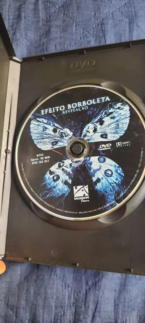 DVD EFEITO BORBOLETA REVELAÇÃO ORIGINAL  - Foto 3