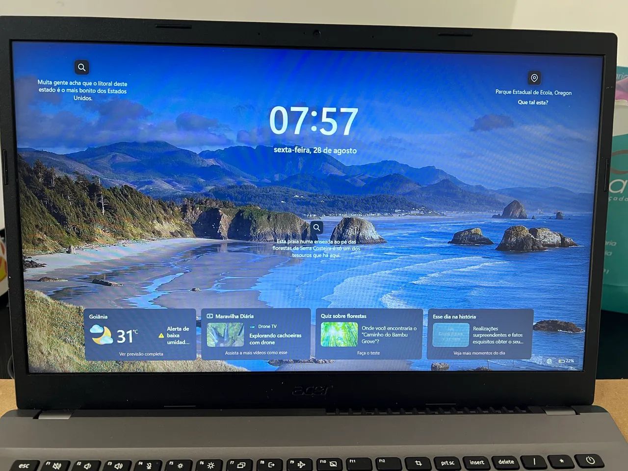 Vendo Notbook Acer i5 122º geração - Foto 3