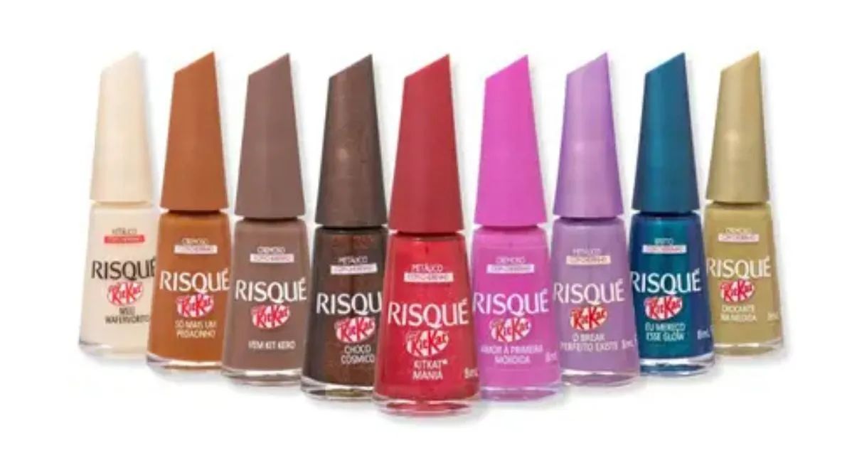 Esmaltes Risque  linha kitkat - Foto 2