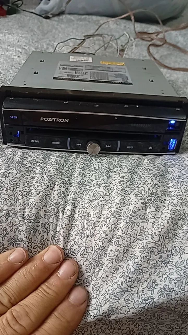Rádio Pósitron dvd antigo pra arrumar ou peças sp6300av - Foto 3