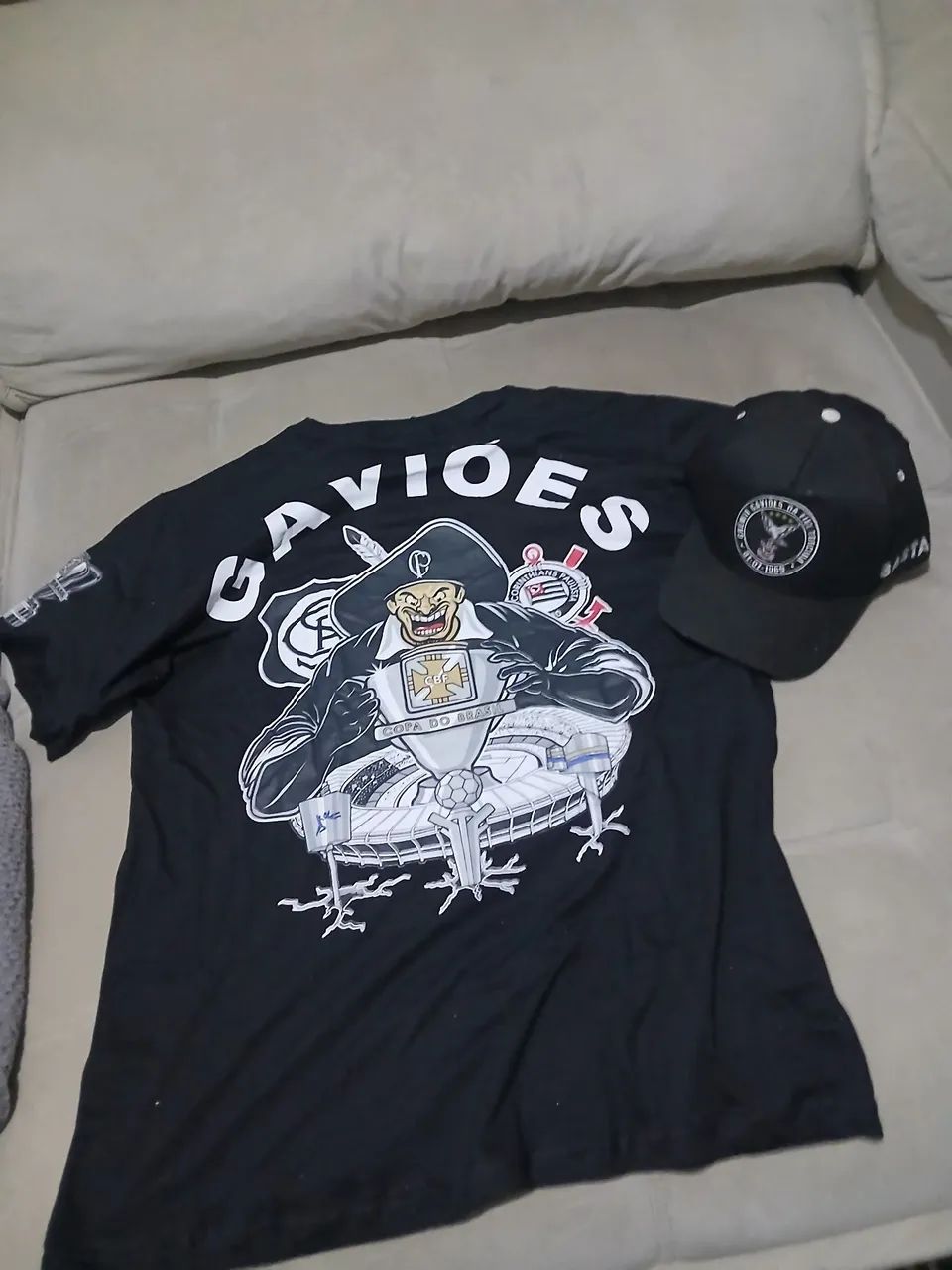 Camisa e bone  Corinthians  - Foto 2