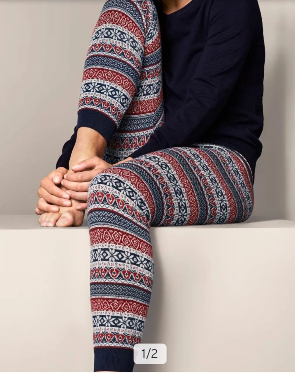 Calça de lã importado muito macia - Foto 3