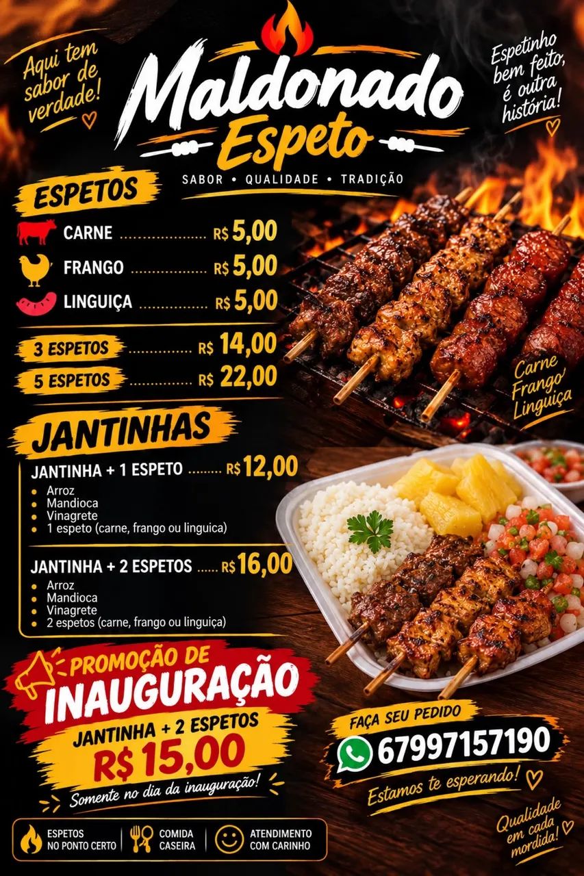 Espetos e Jantinha Saborosa com Sabor, Qualidade e Tradição ? - Foto 2