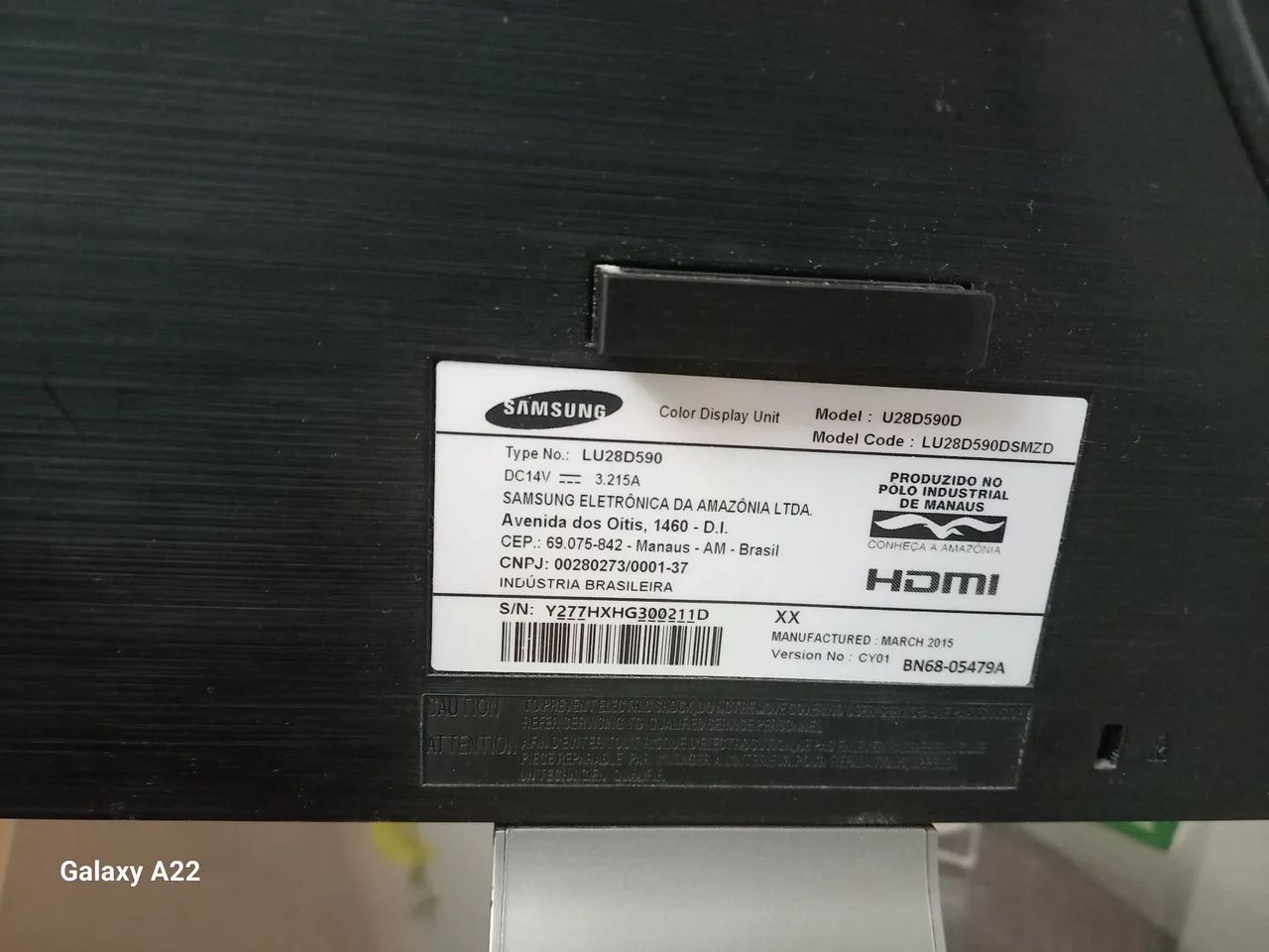 Monitor Samsung 28 pl. 4K - Foto 5