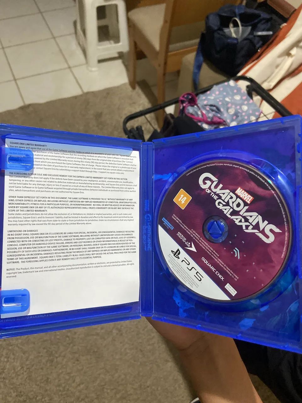 Guardiões da Galáxia mídia física para PS5 - Foto 3