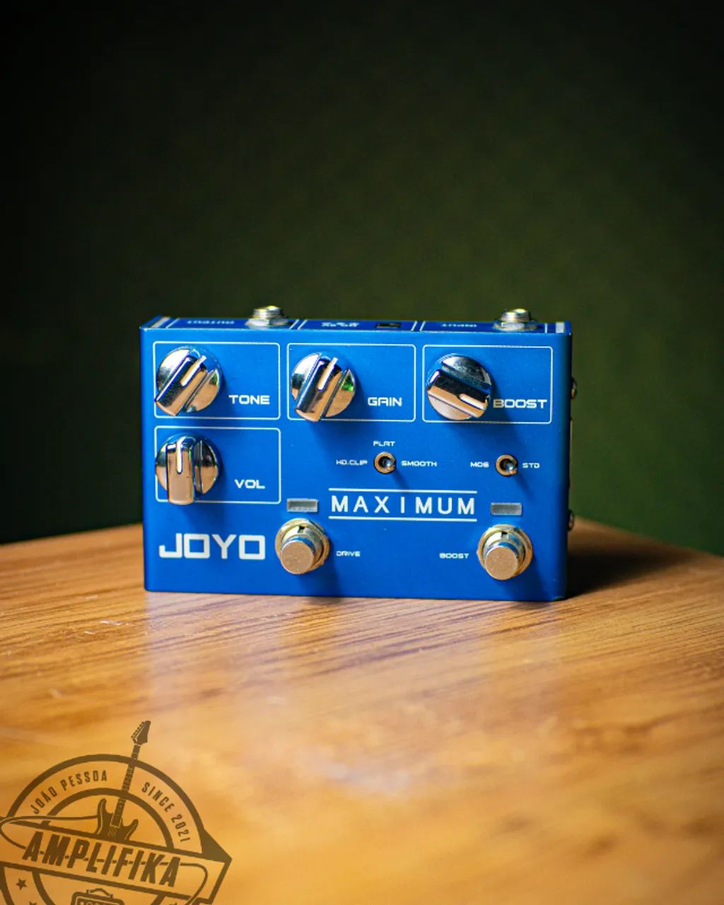 Pedal de Efeito Joyo R-05 Maximum Overdrive