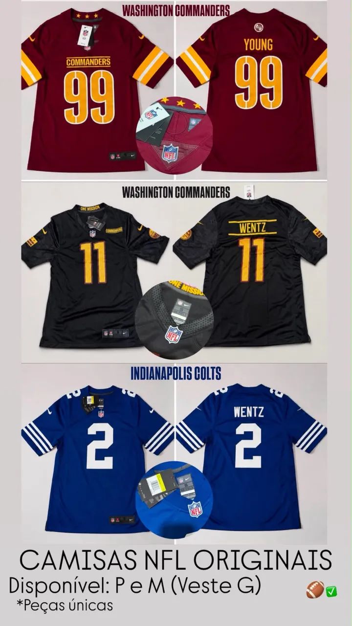 Camisas de Futebol Americano  - Foto 2