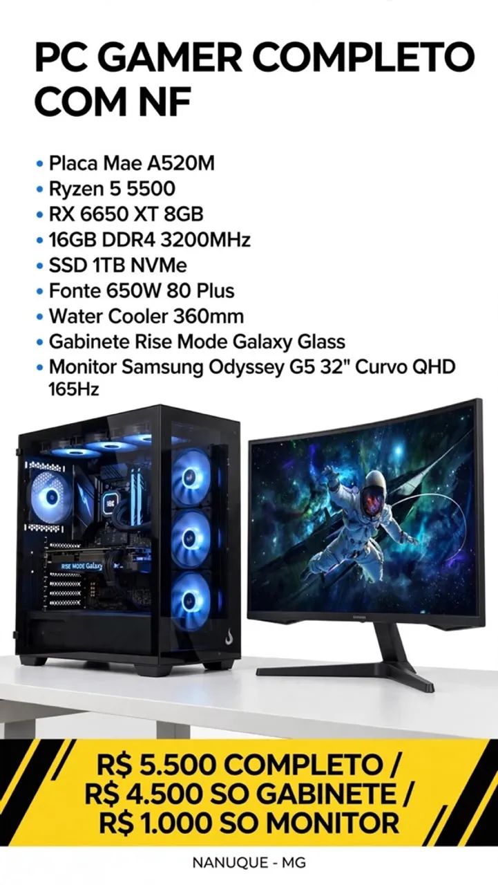 Pc gamer completo 