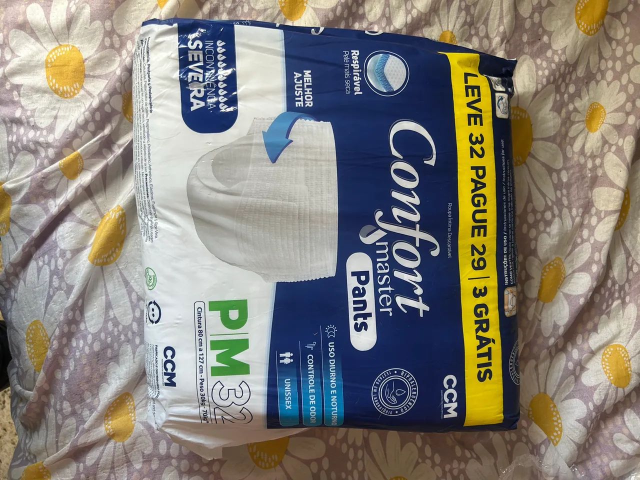 Fraldas geriátricas 