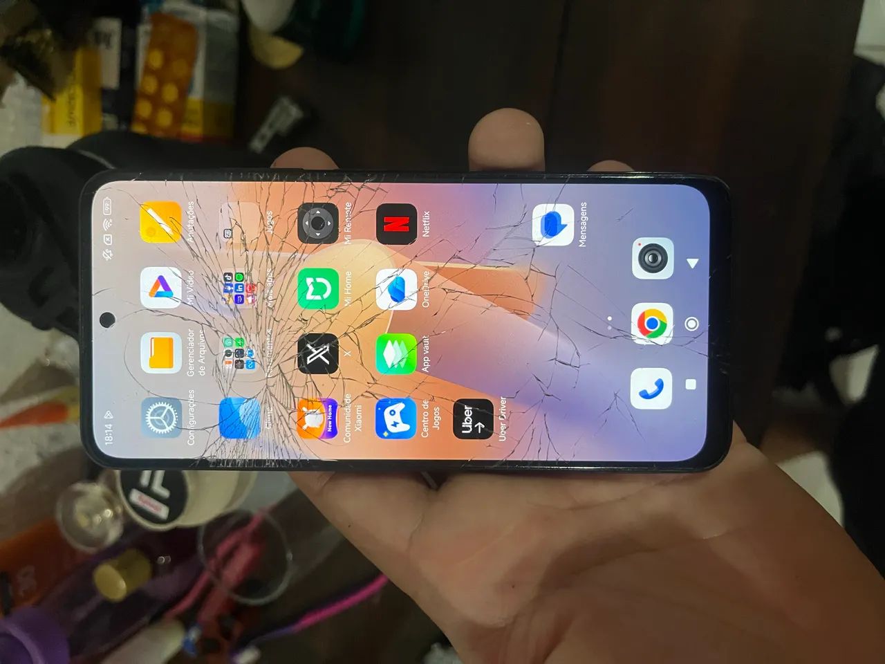 Redmi note 11 tela trincada  - Foto 2