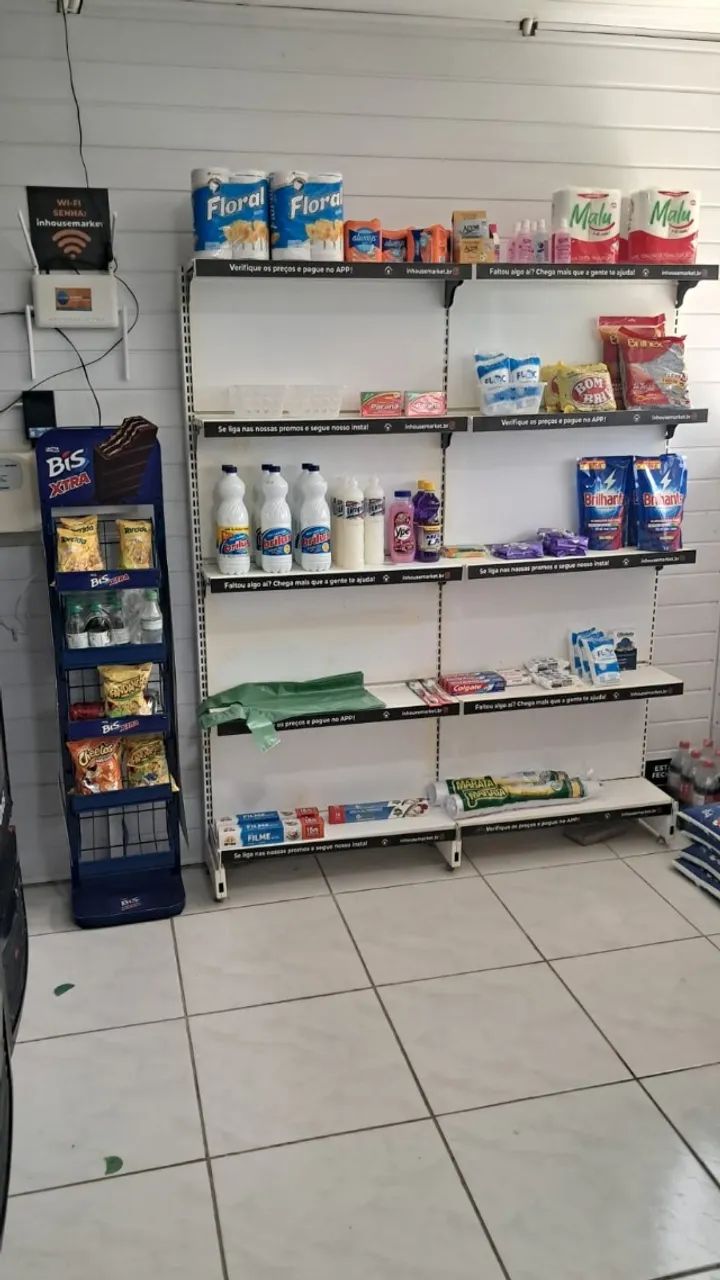 5 Prateleiras Gôndolas 250 cada - Foto 2