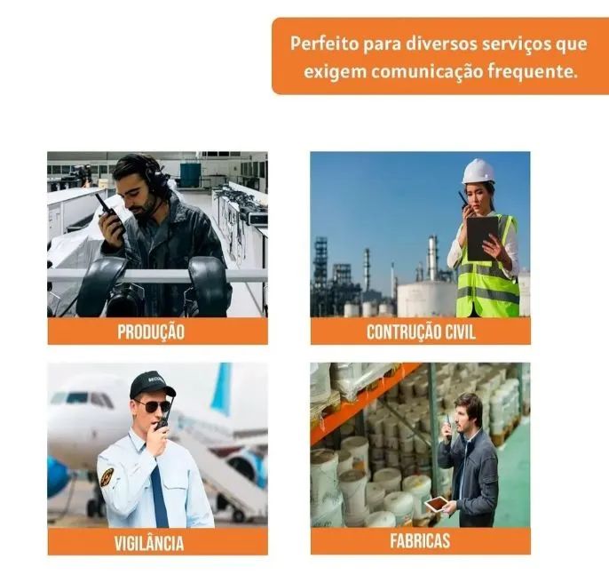 Rádio comunicador de longa distância Baofeng  - Foto 4