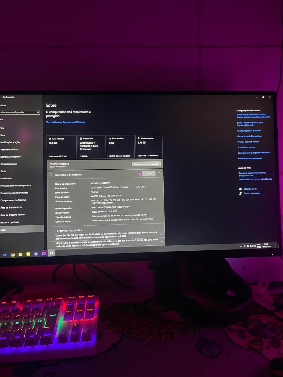 MONITOR 144 ASUS PAINEL IPS - Foto 2