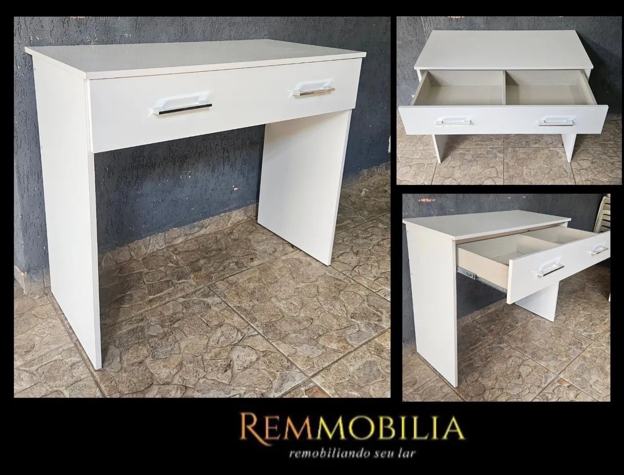 ESCRIVANINHA MESA BANCADA NOVA / ENTREGAMOS MONTADO 