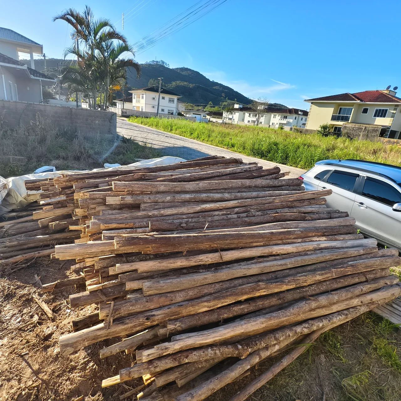 Escoras de madeira  para construção (avalio proposta)
