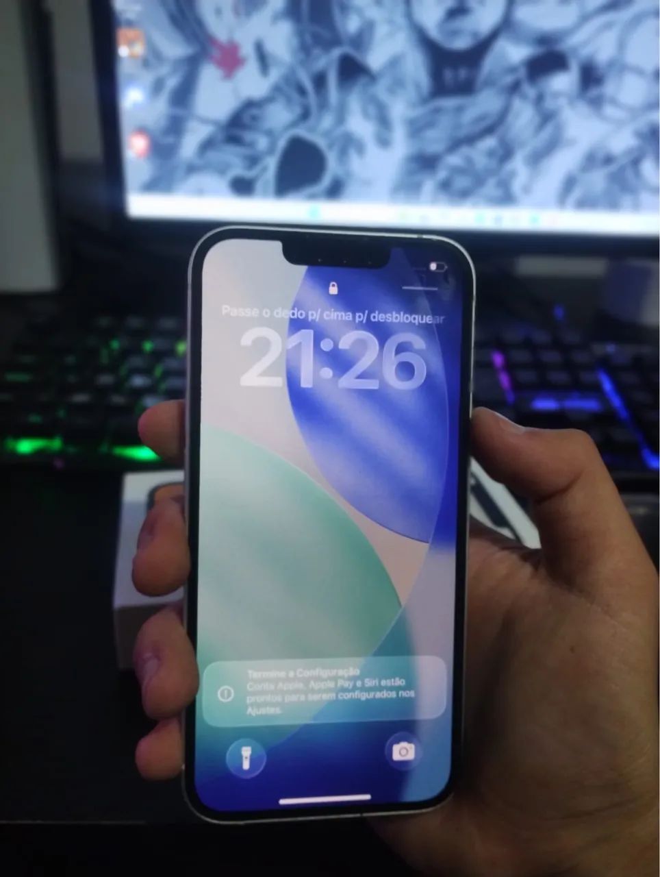 IPHONE 13 128GB COMPLETO + CAPINHA