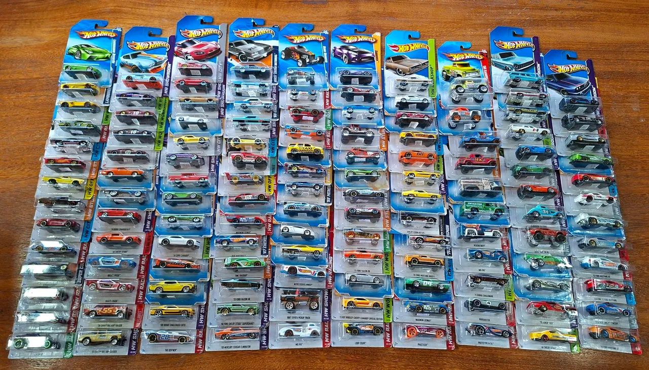 Lote Hotwheels 2009 a 2013