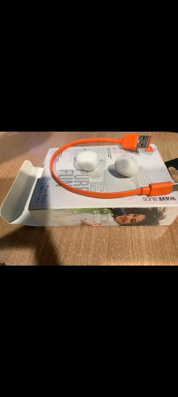 Fone JBL Wave Buds - Branco  - Foto 2