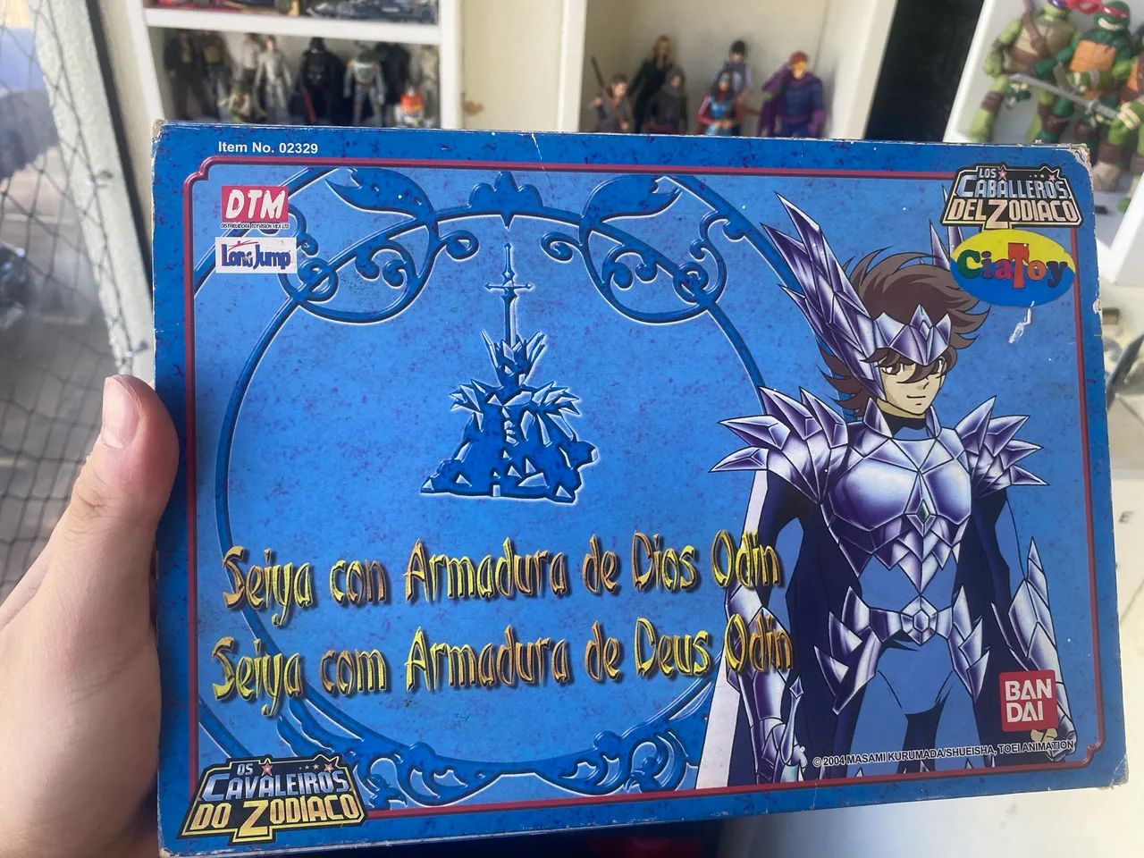 Cavaleiros dos zodíaco vintage - completos com caixa e manual