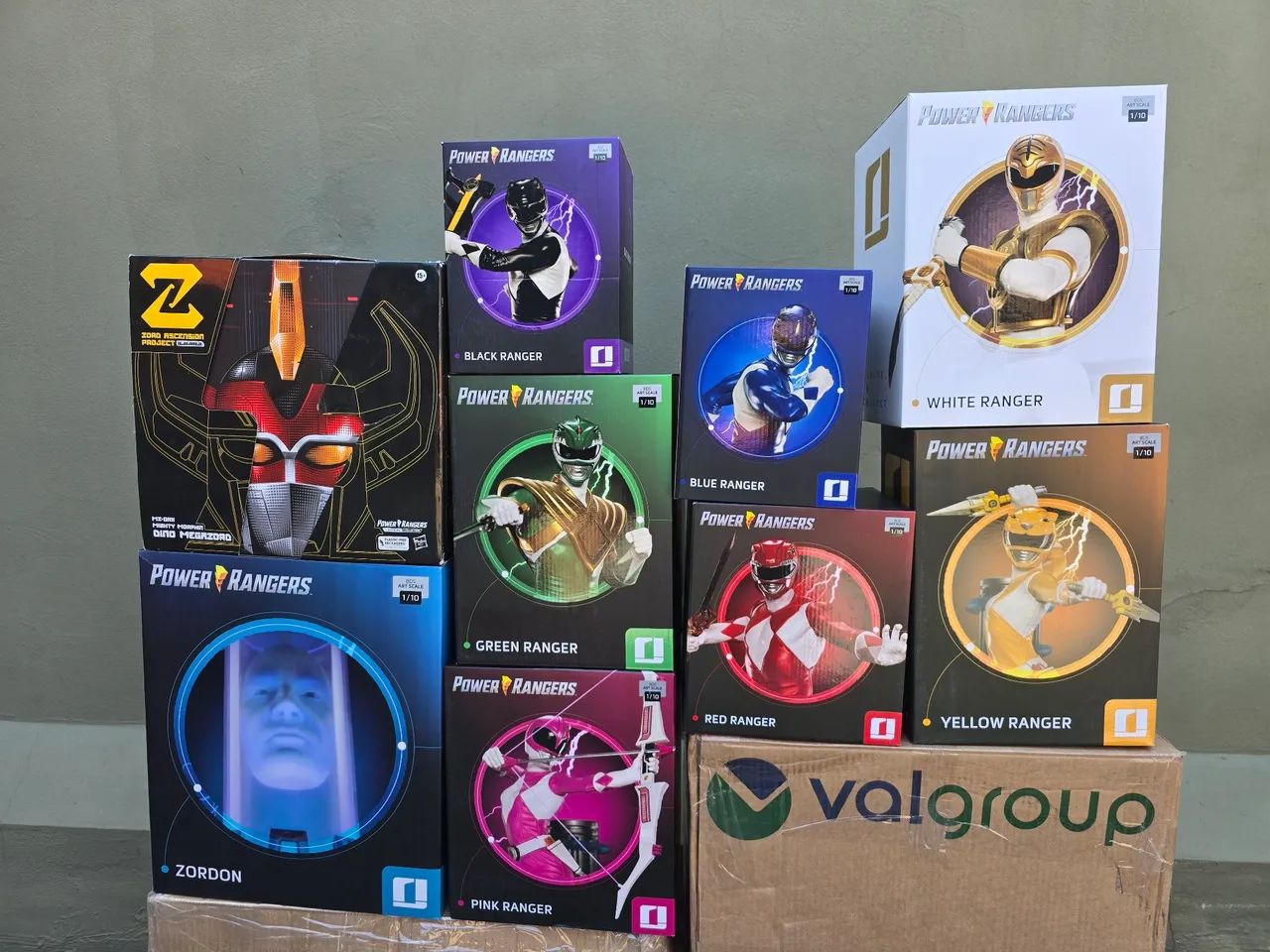 Coleção iron studios power rangers + megazord - Foto 5