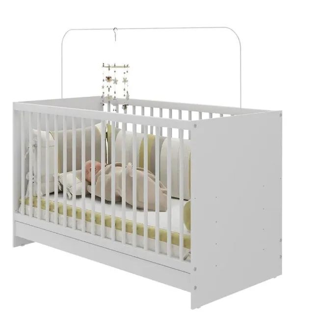 Berço semi novo  3 em 1 com colchão ( berço e depois vira cama ) - Foto 2