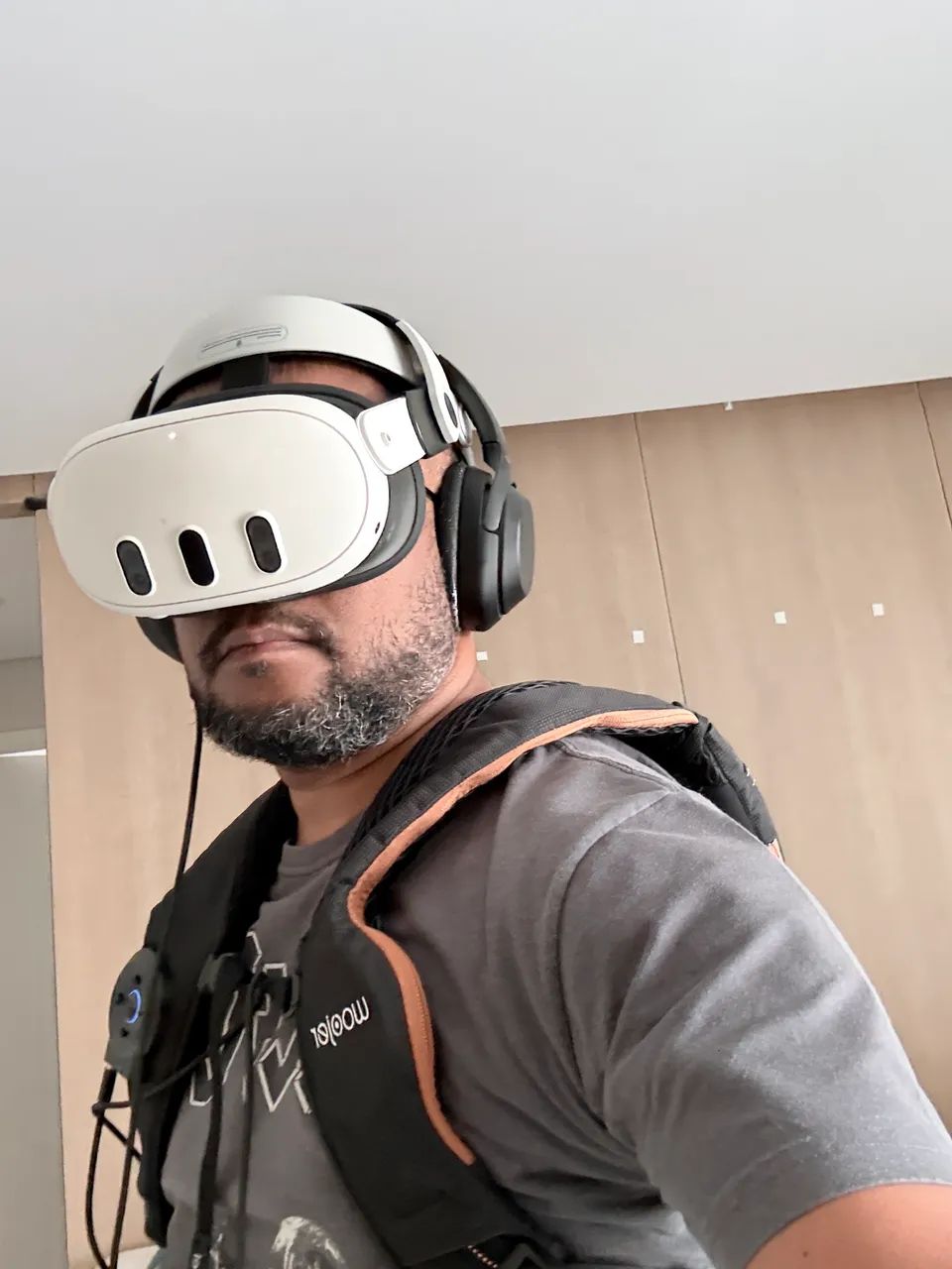 Óculos Metaquest 3 com suporte de cabeça 