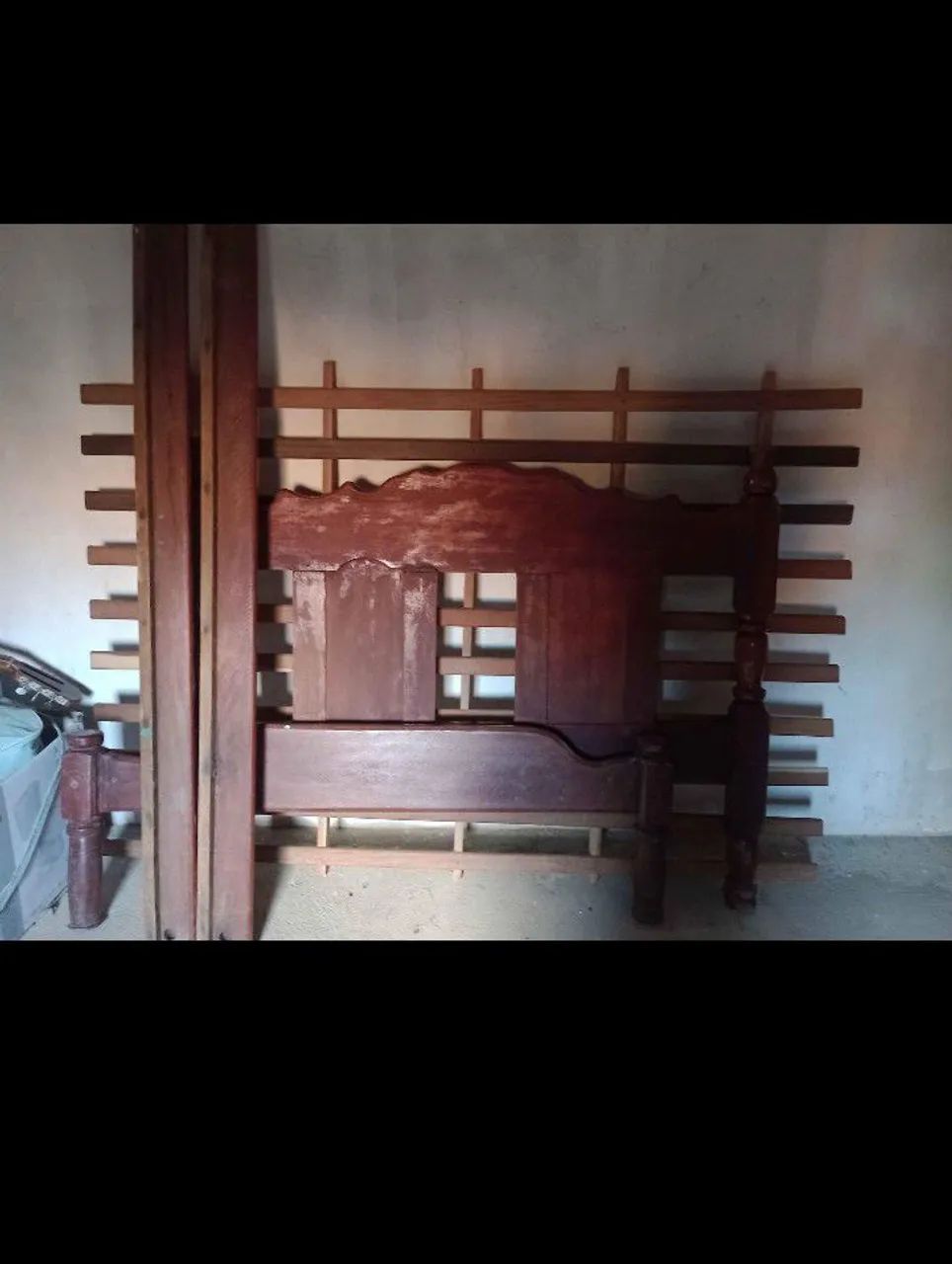 Cama de madeira casal - Foto 2