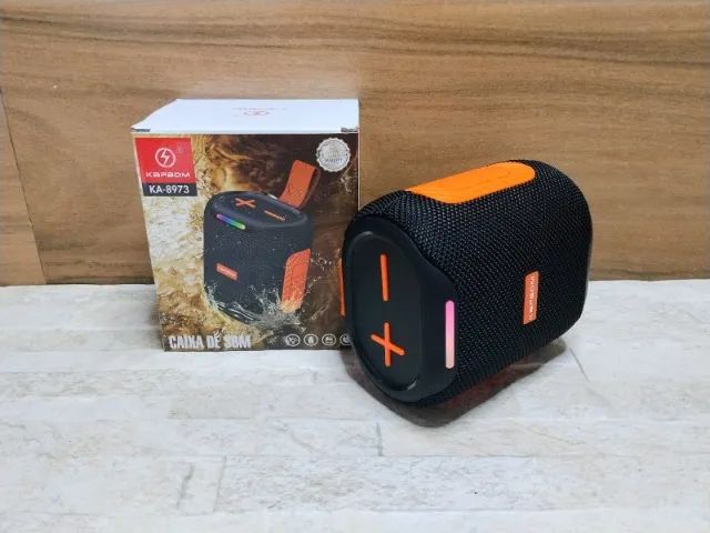 Caixa de Som Kapbom Bluetooth com Grave Muito Forte - Foto 4