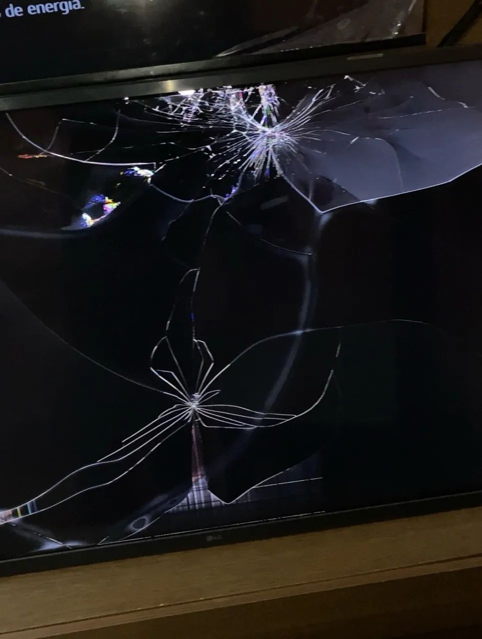 Vendo tv 43 polegadas tela vazada