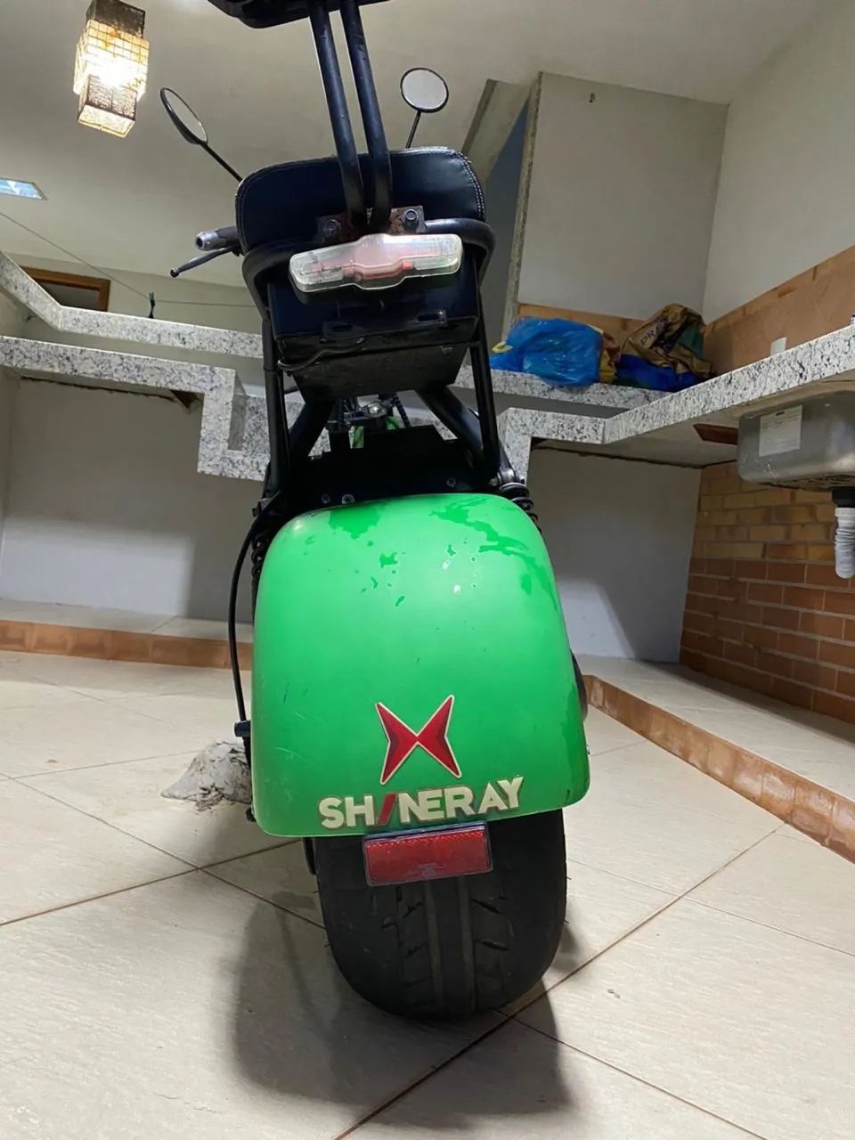 MOTO ELÉTRICA VERDE 2000w - Foto 3
