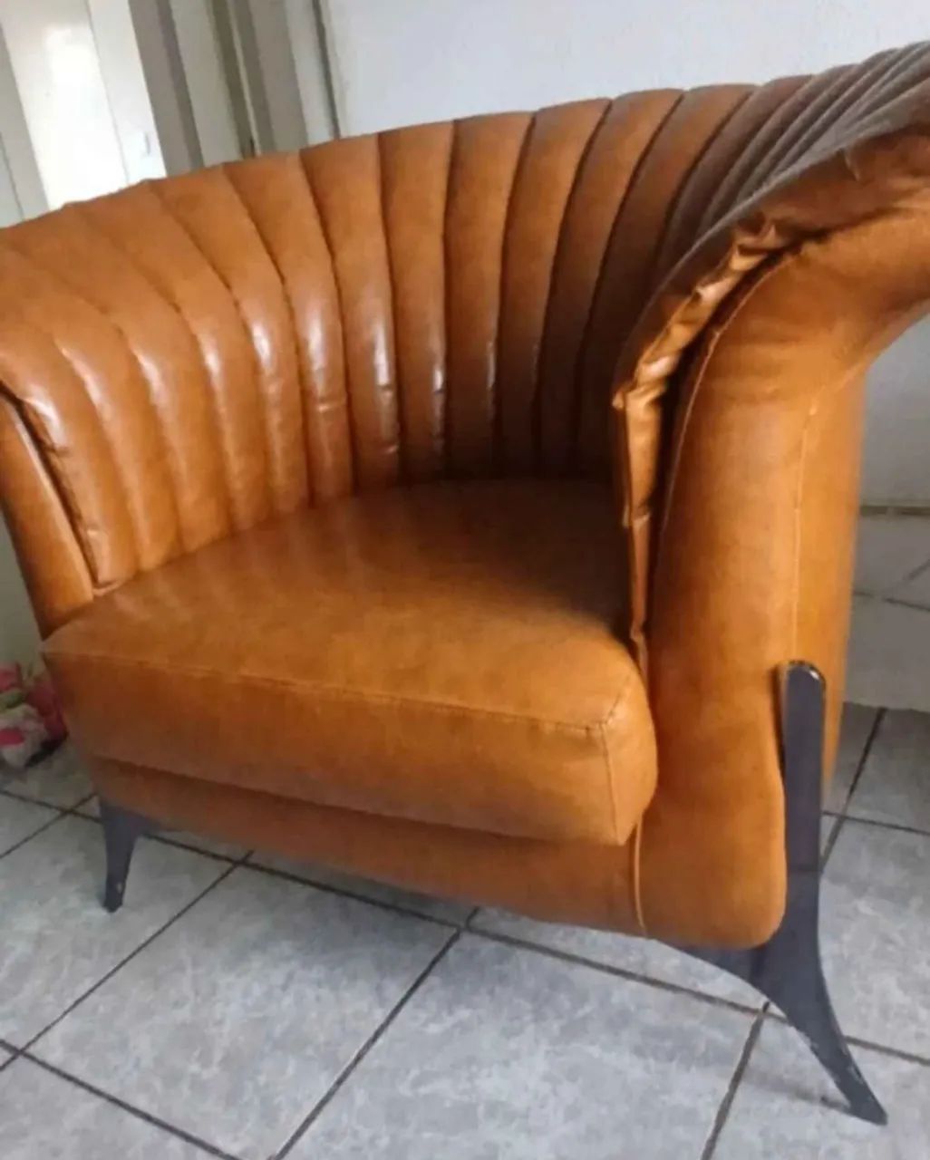Poltrona de Couro Woen - Foto 2