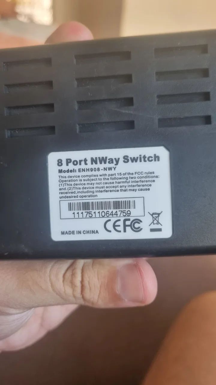 Switch 8 portas Encore - Foto 3